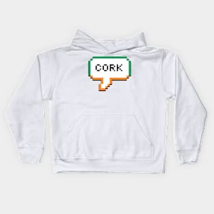 Cork Ireland Bubble Kids Hoodie